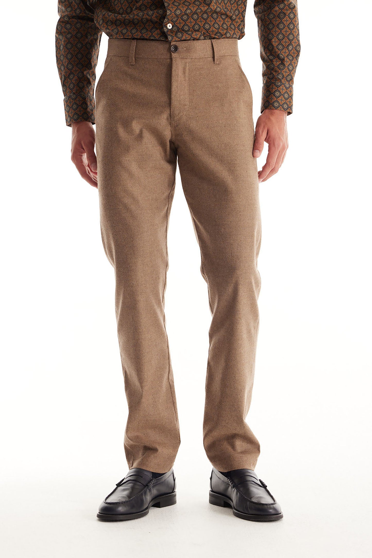 Camel Pinstripe