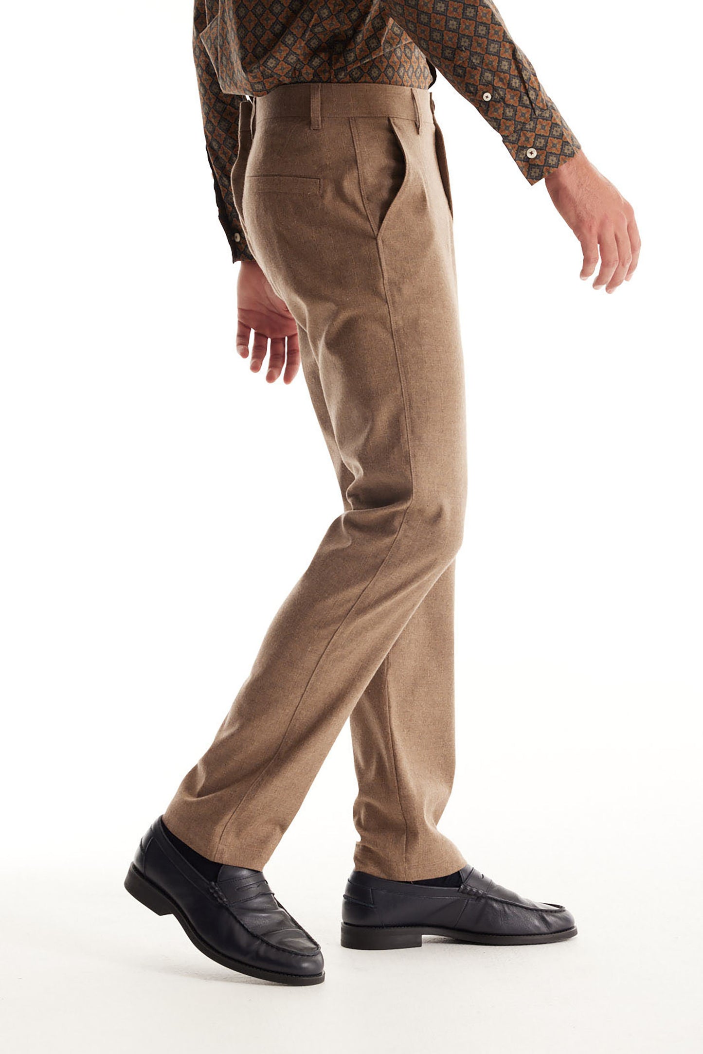 Camel Pinstripe
