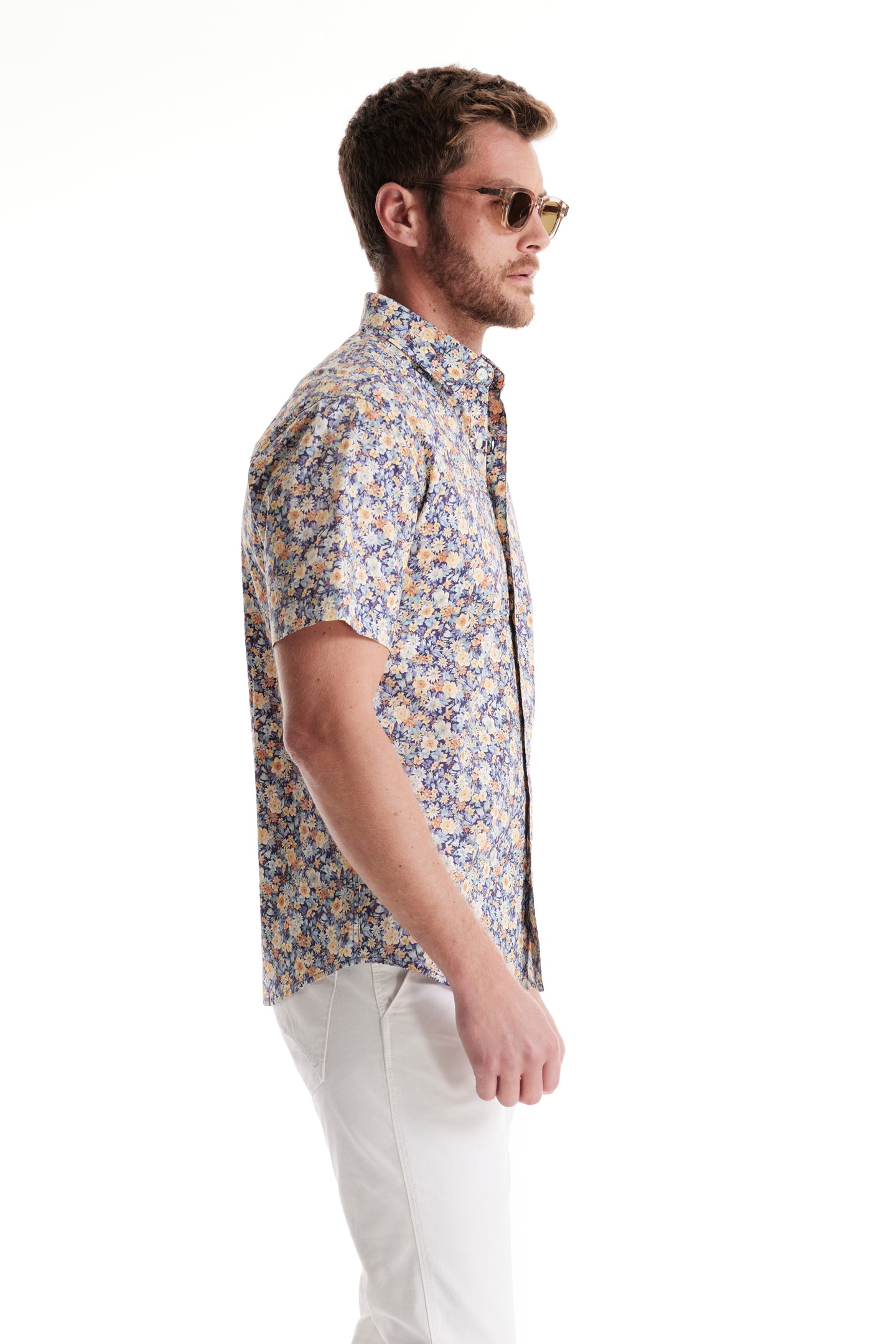 Aqua Gardenia Print