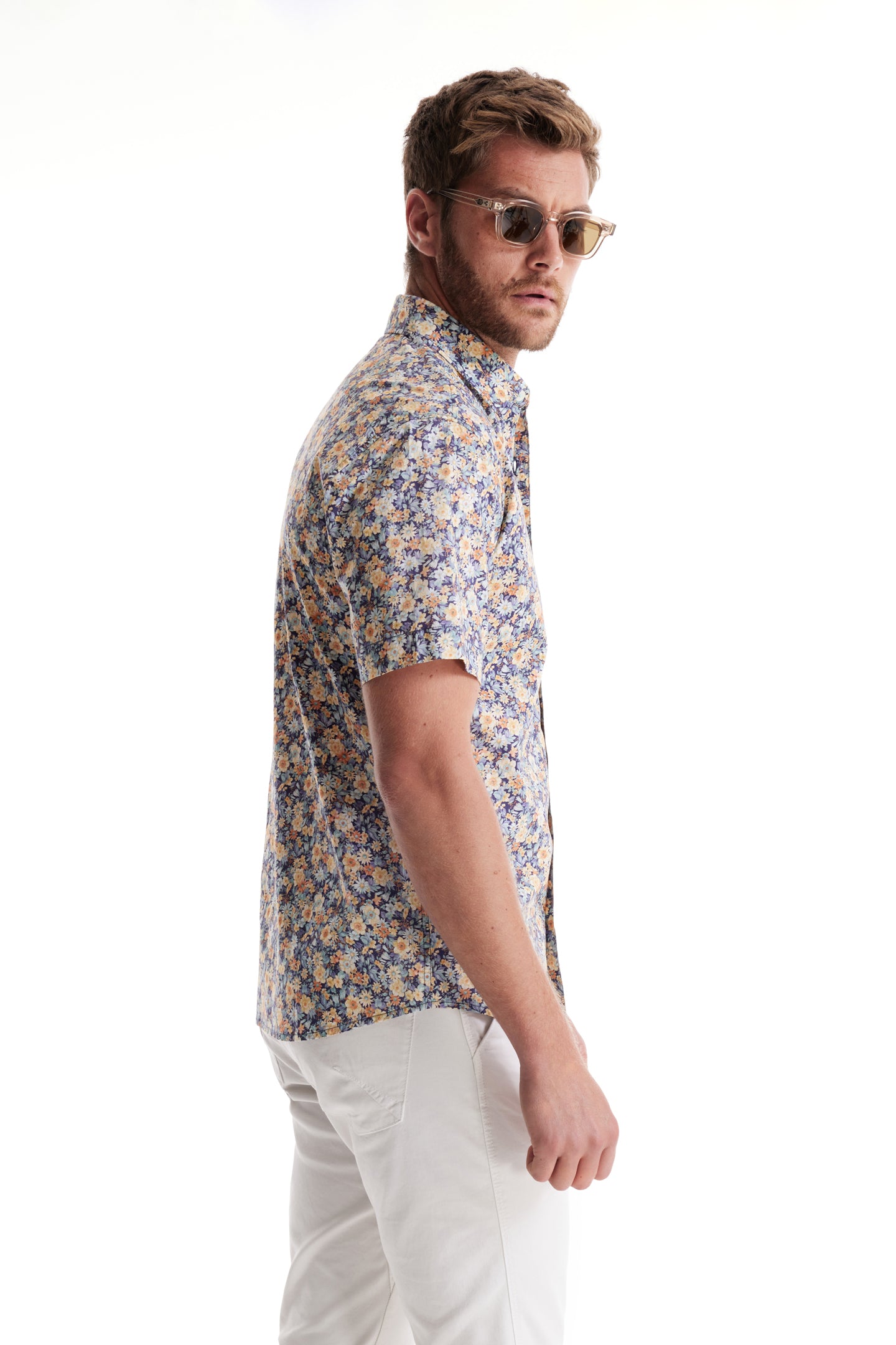 Aqua Gardenia Print