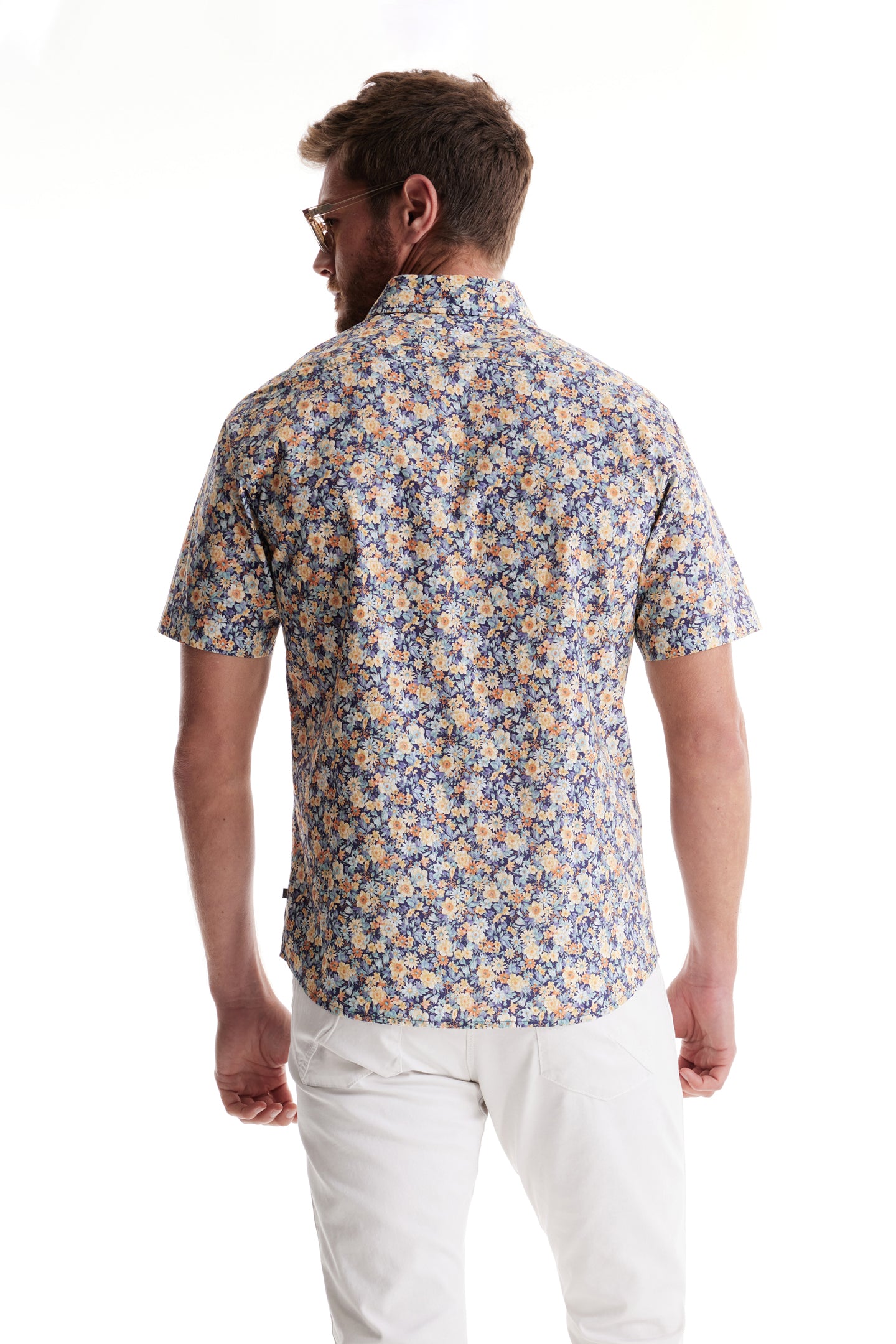 Aqua Gardenia Print