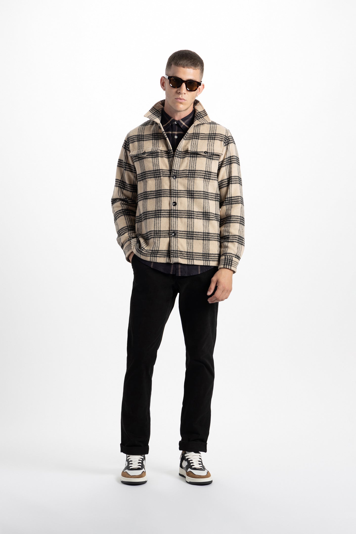 Camel Plaid