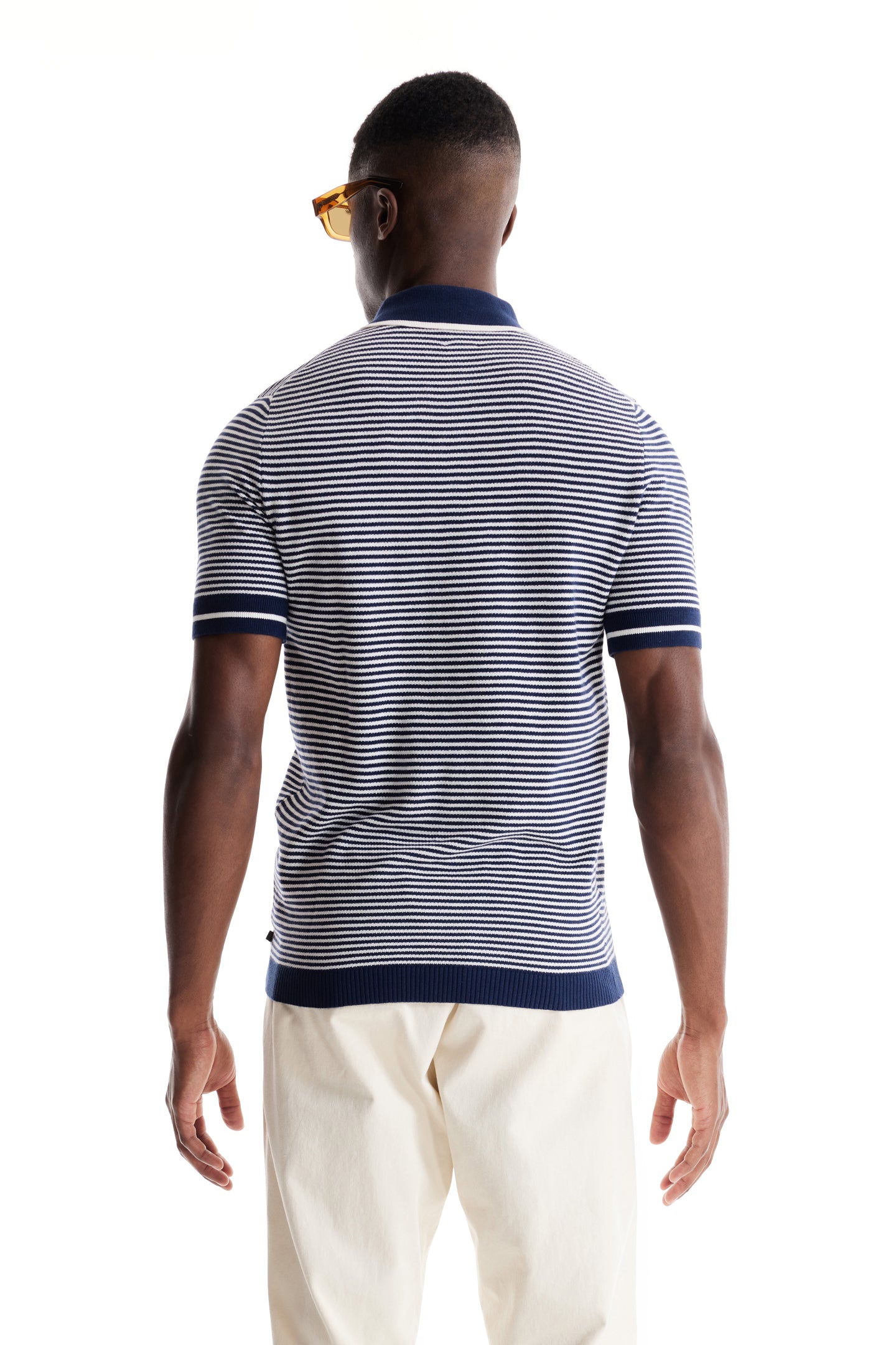 Navy / White