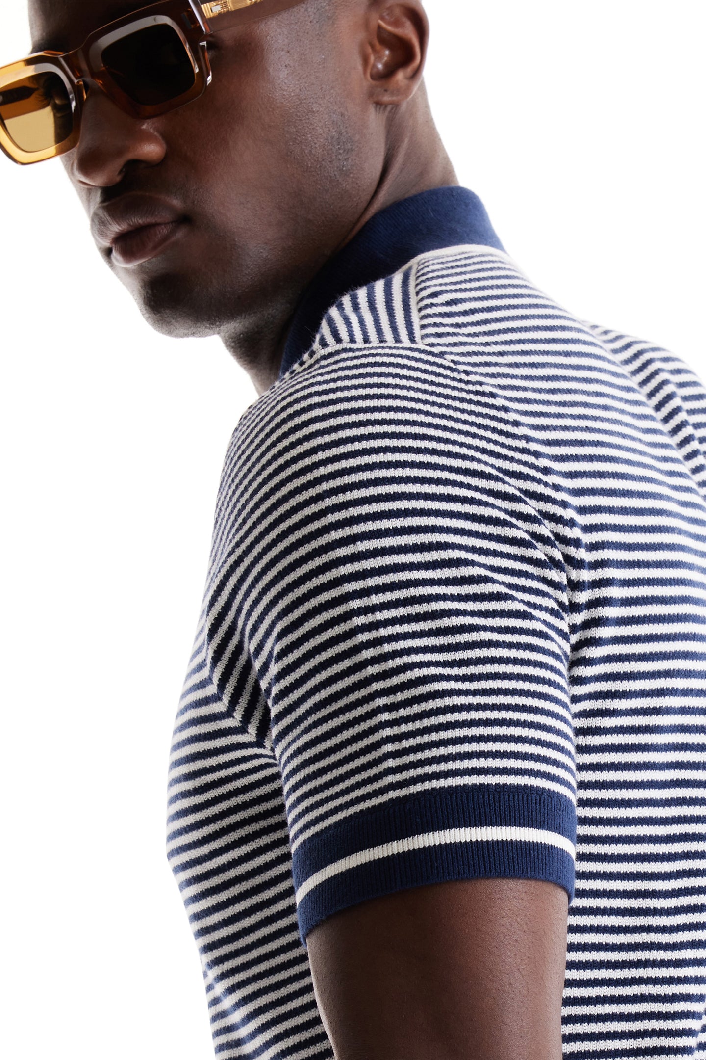 Navy / White