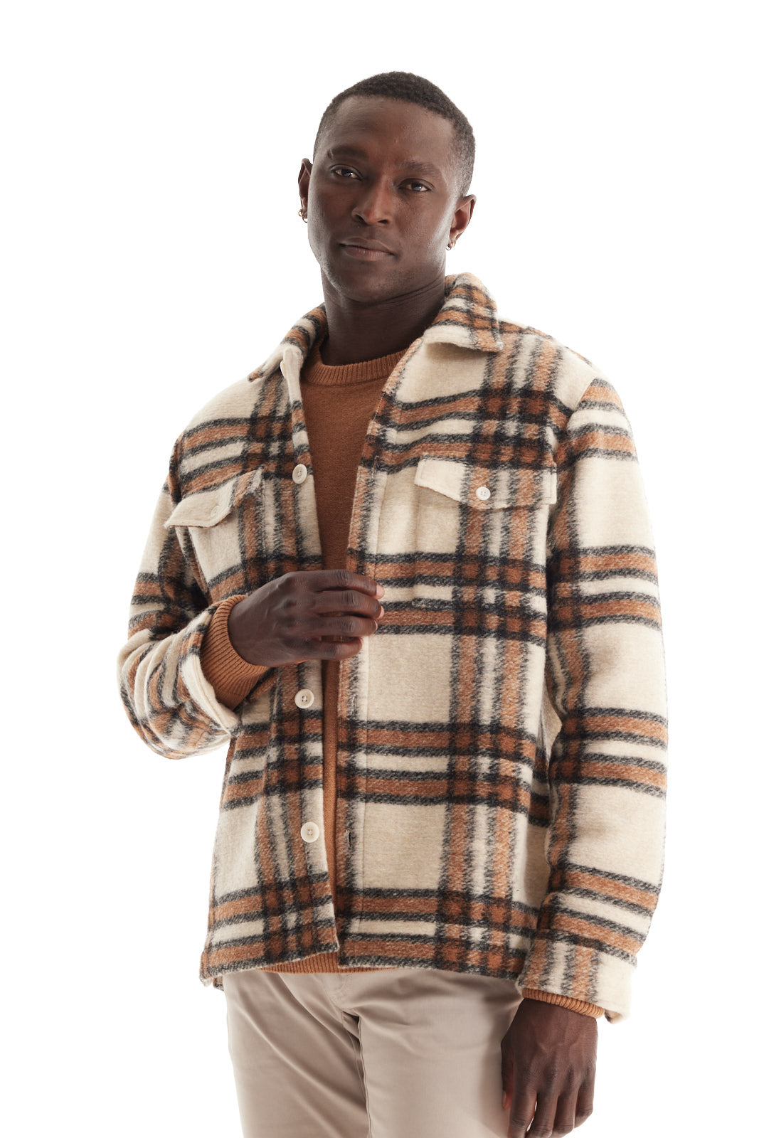 Melrose Shirt Jacket in Soft Wool | Soft Cloth