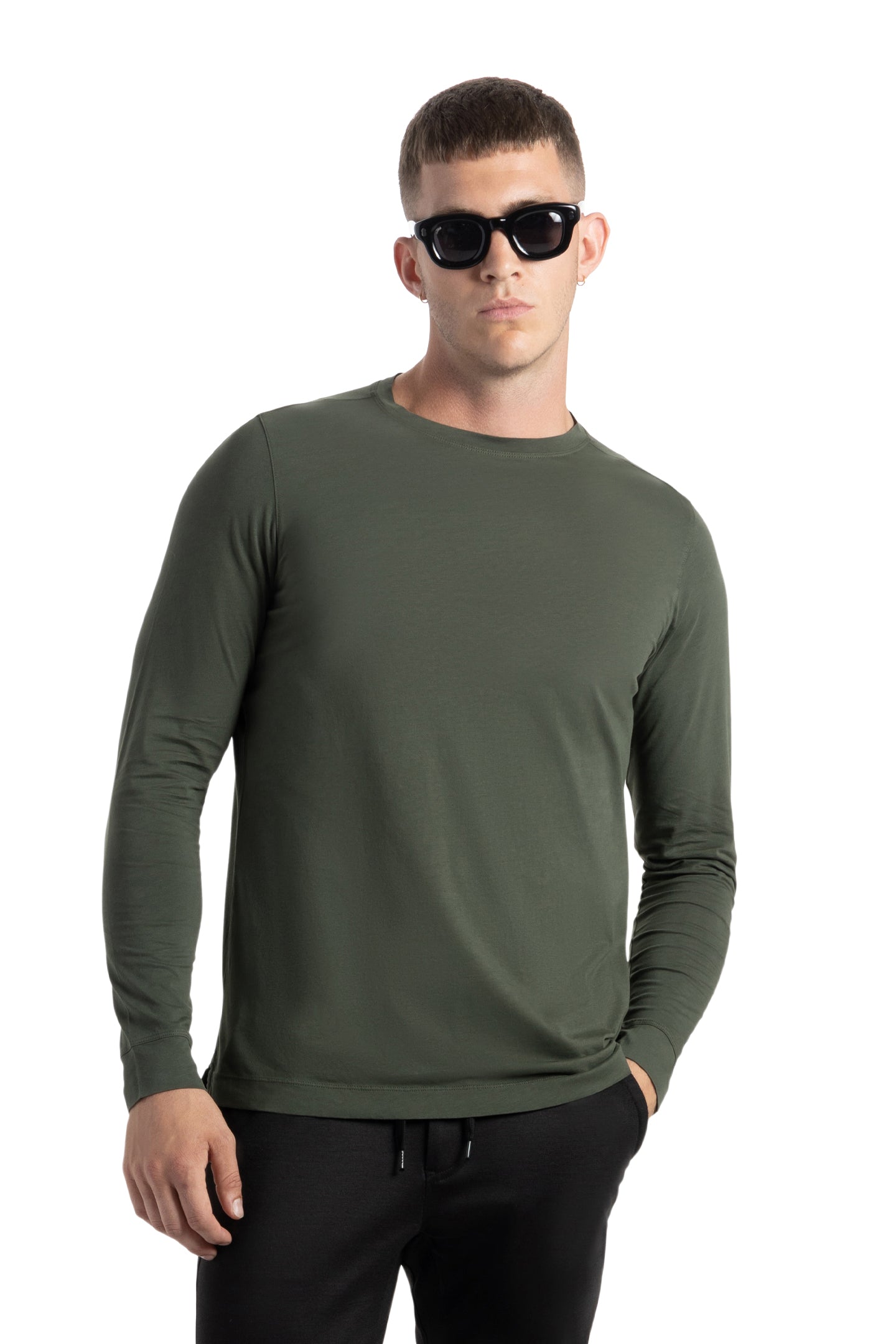 Long Sleeve Malibu Crew Tee - Core Colors