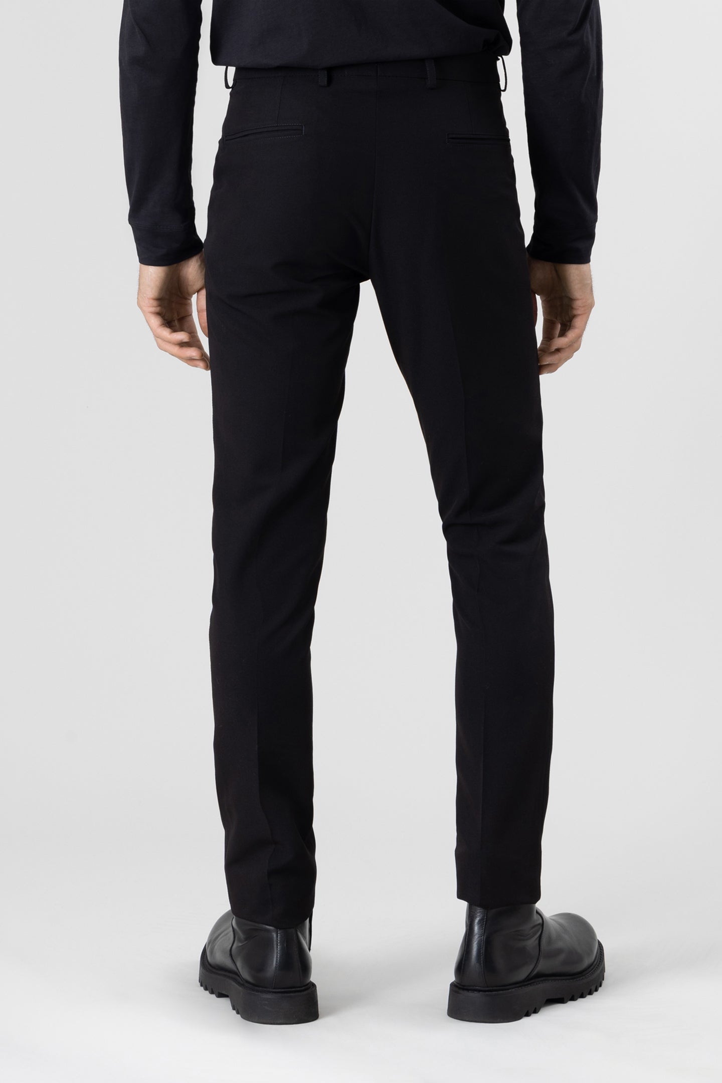 Buy online Navy-blue Solid Formal Trouser from Bottom Wear for Men by Tahvo  for ₹1069 at 47% off | 2024 Limeroad.com